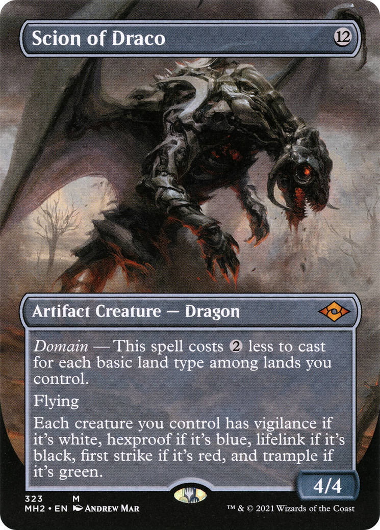 Scion of Draco - Borderless - Full Art [MH2-323]