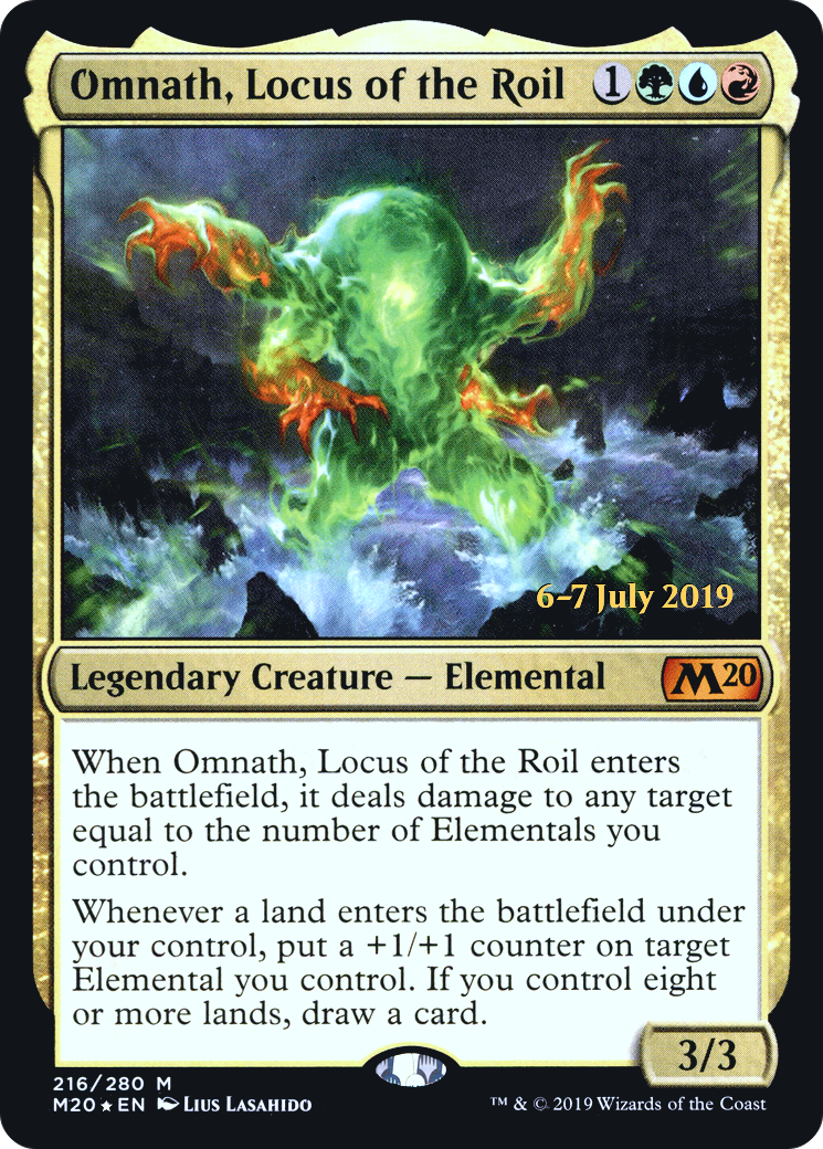 Omnath, Locus of the Roil - Prerelease Promo [PM20-216s]