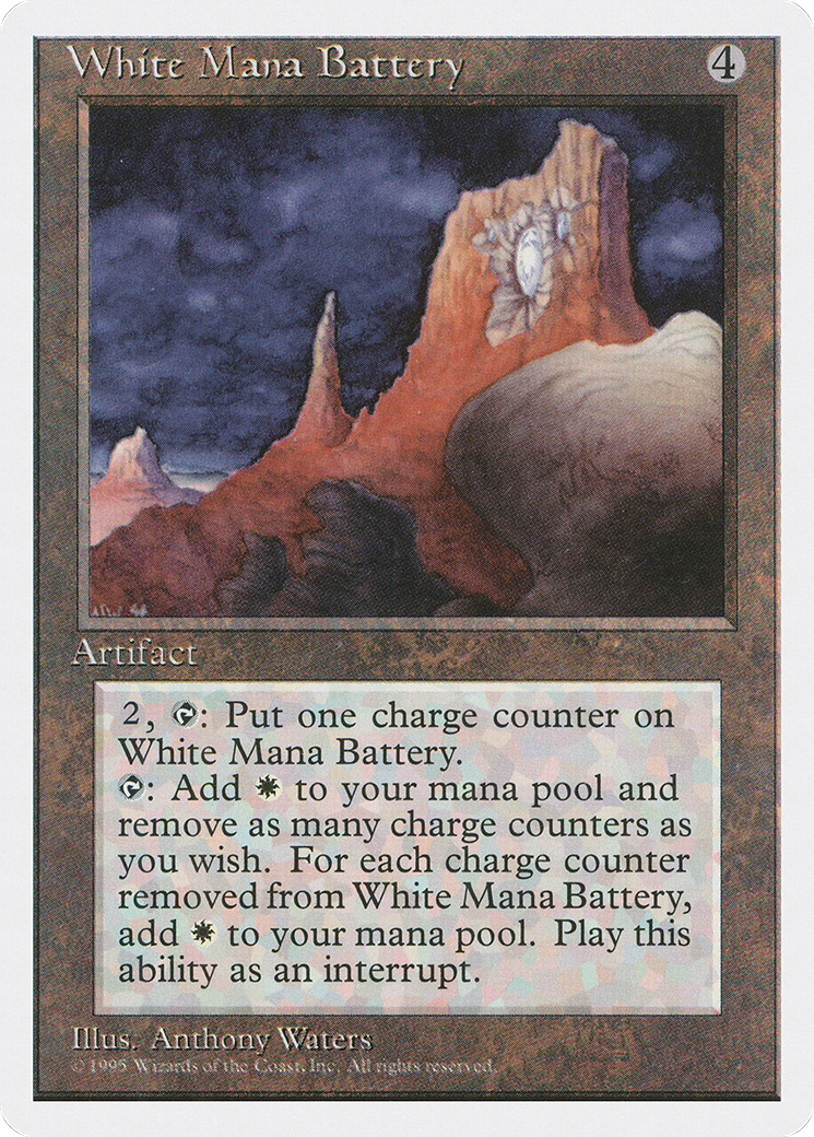 White Mana Battery [4ED-357]