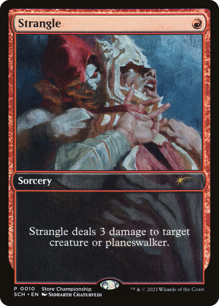 Strangle - Full Art - Promo [SCH-10]