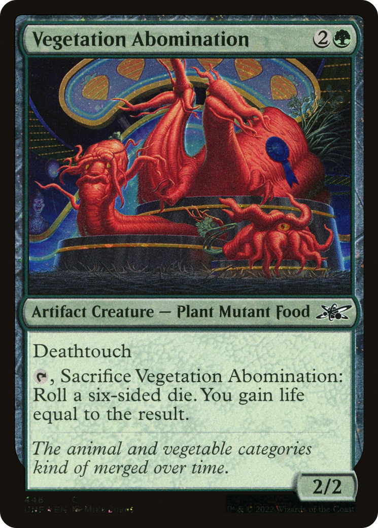 Vegetation Abomination - Galaxy Foil [UNF-446]