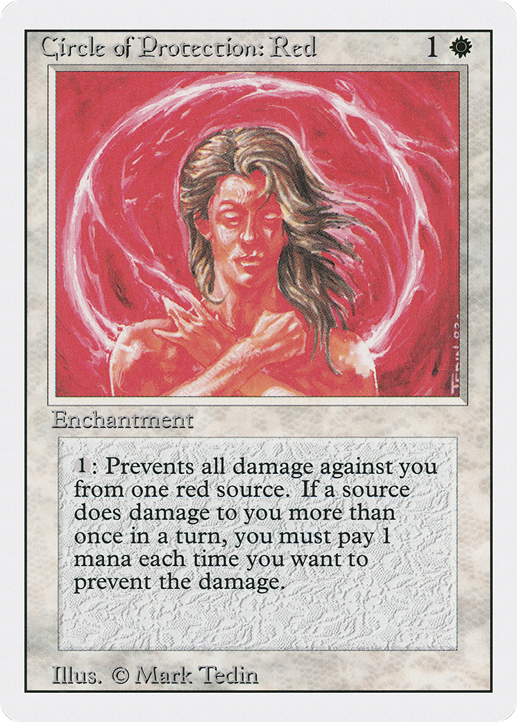 Circle of Protection: Red [3ED-12]