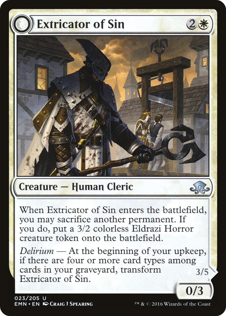Extricator of Sin // Extricator of Flesh [EMN-23]