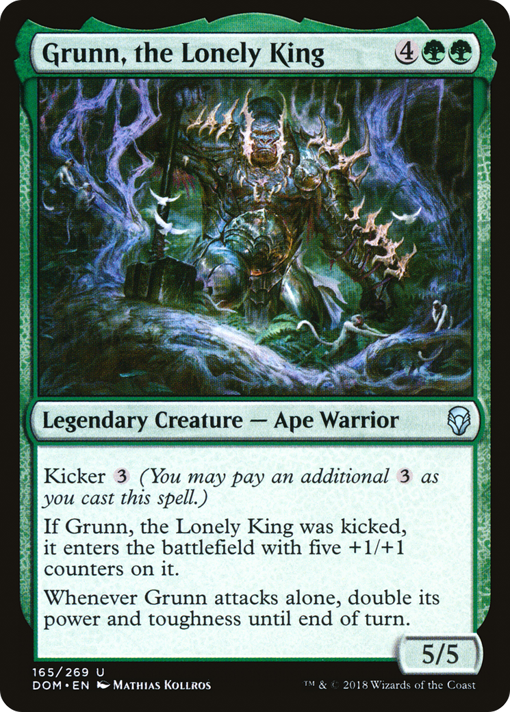 Grunn, the Lonely King [DOM-165]