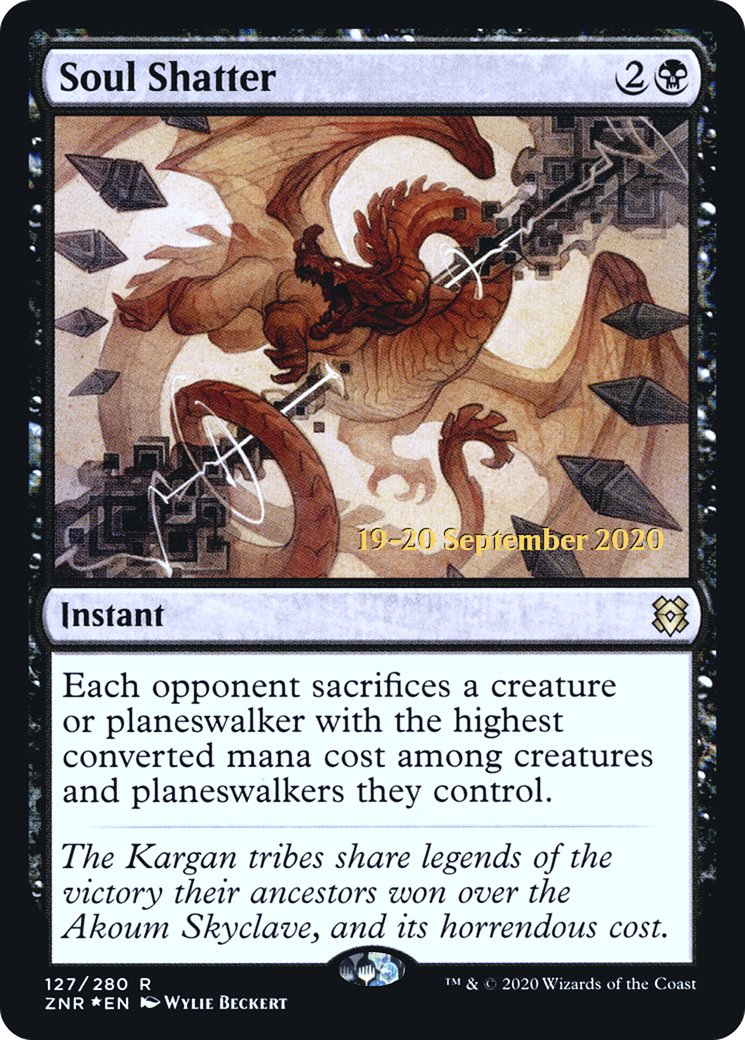 Soul Shatter - Prerelease Promo [PZNR-127s]