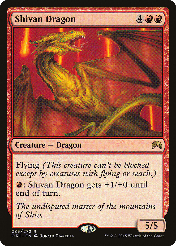 Shivan Dragon [ORI-285]