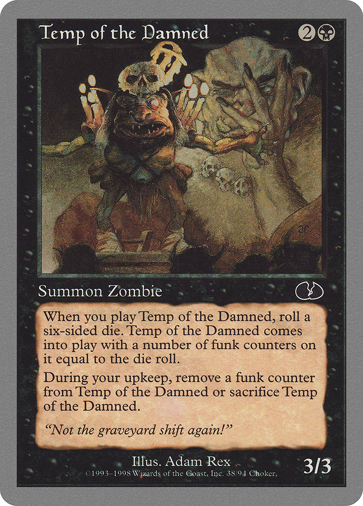 Temp of the Damned [UGL-38]