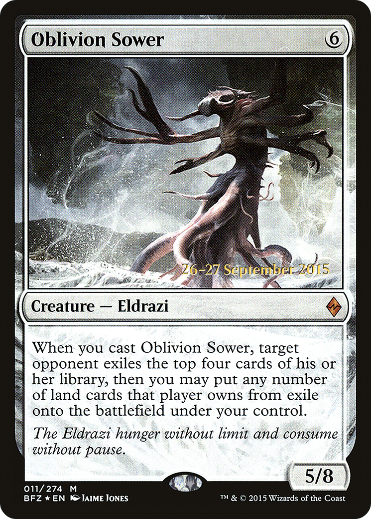 Oblivion Sower - Prerelease Promo [PBFZ-11s]