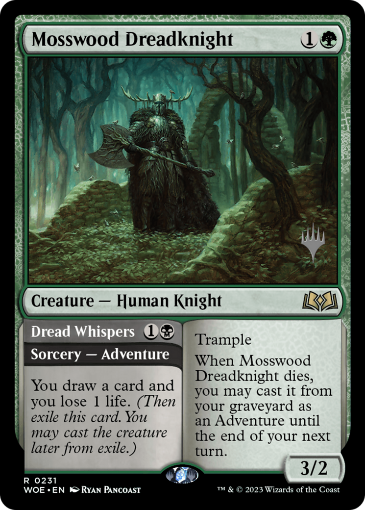 Mosswood Dreadknight // Dread Whispers - Promo Pack [PWOE-231p]