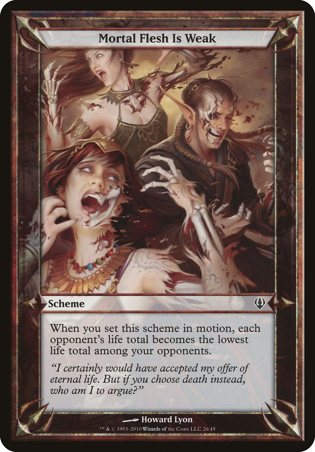 Mortal Flesh Is Weak [OARC-26★]