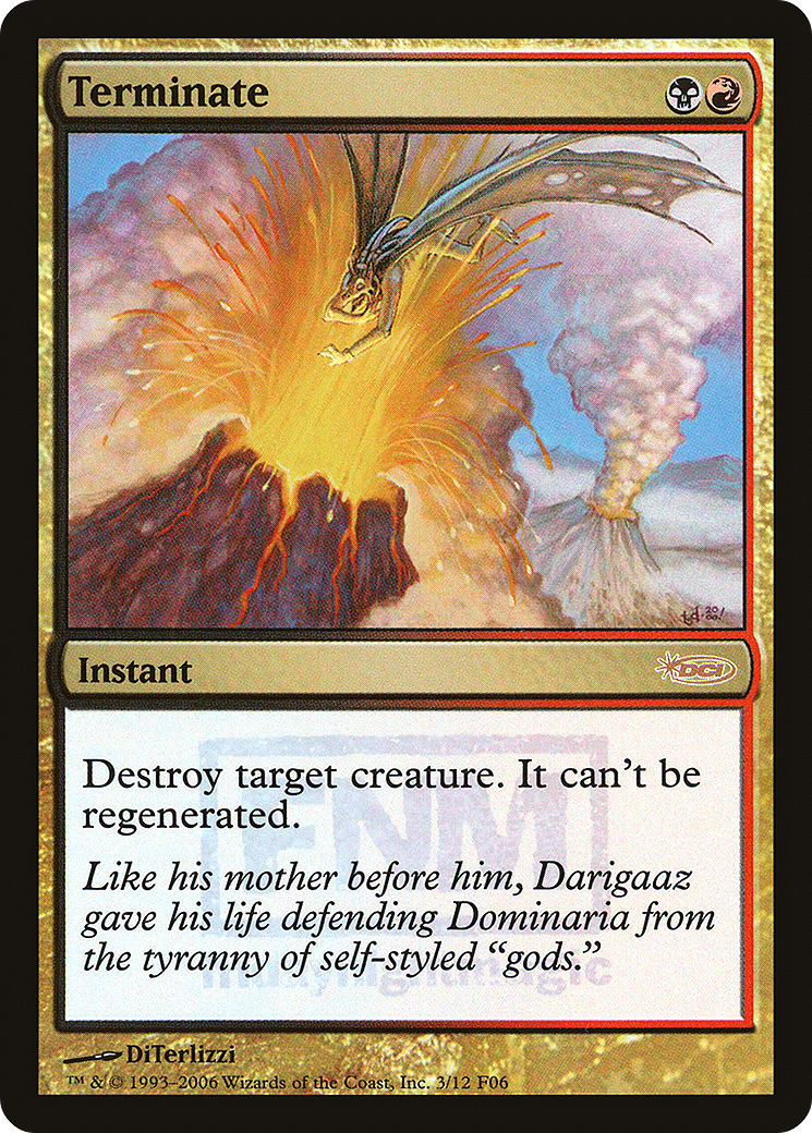 Terminate - Promo [F06-3]