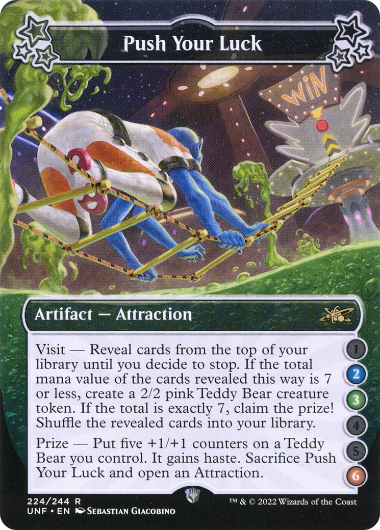 Push Your Luck (2-3-6) [UNF-224a]