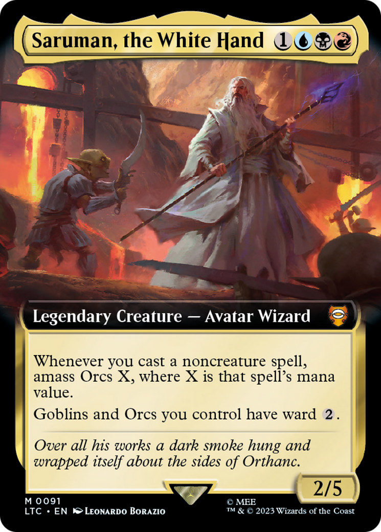 Saruman, the White Hand - Extended Art [LTC-91]