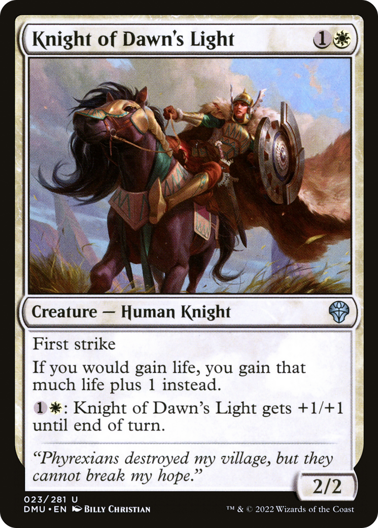 Knight of Dawn's Light [DMU-23]
