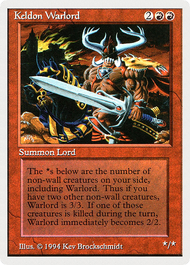 Keldon Warlord [SUM-160]
