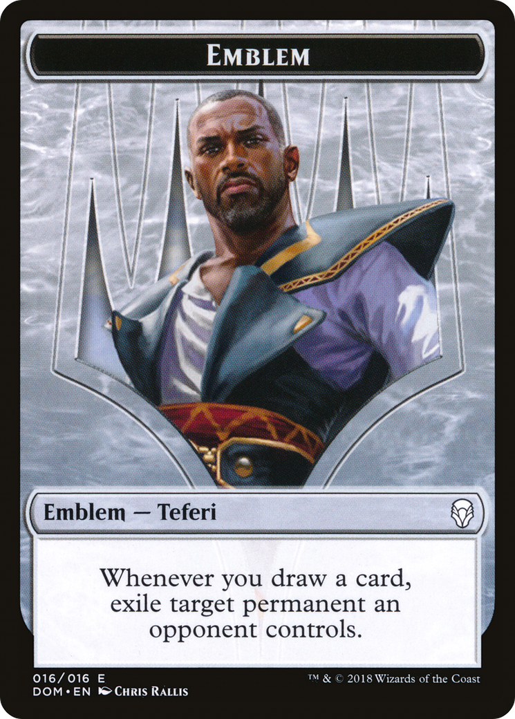 Teferi, Hero of Dominaria Emblem [TDOM-16]