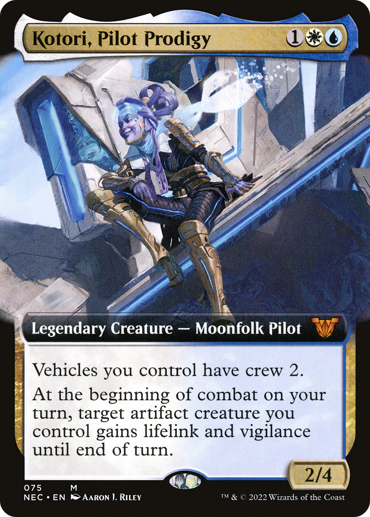 Kotori, Pilot Prodigy - Extended Art [NEC-75]
