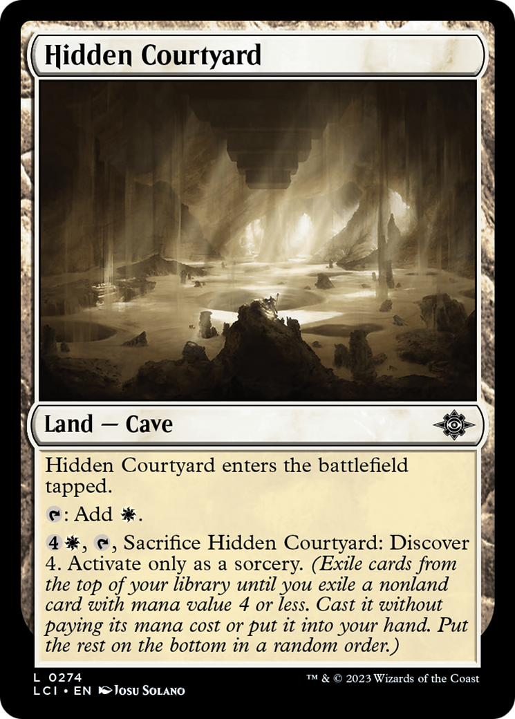 Hidden Courtyard [LCI-274]