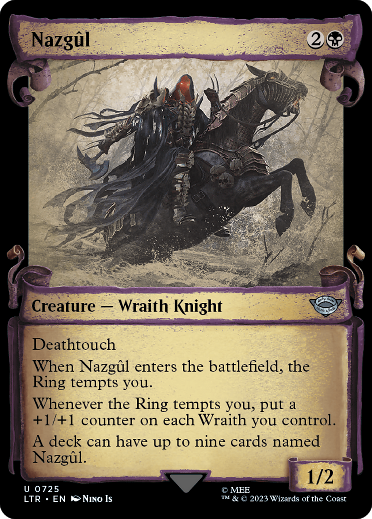 Nazgûl - Scroll Showcase [LTR-725]