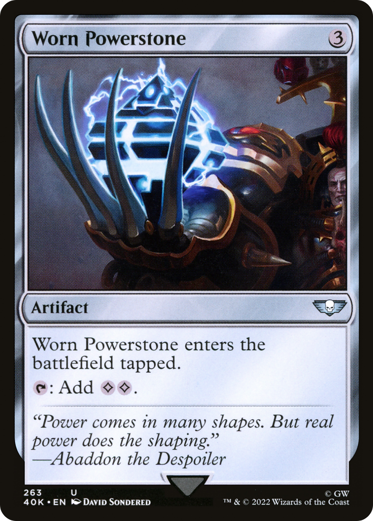 Worn Powerstone [40K-263]