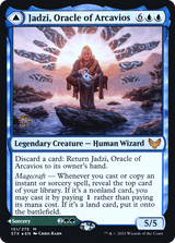 Jadzi, Oracle of Arcavios // Journey to the Oracle - Prerelease Promo [PSTX-151s]
