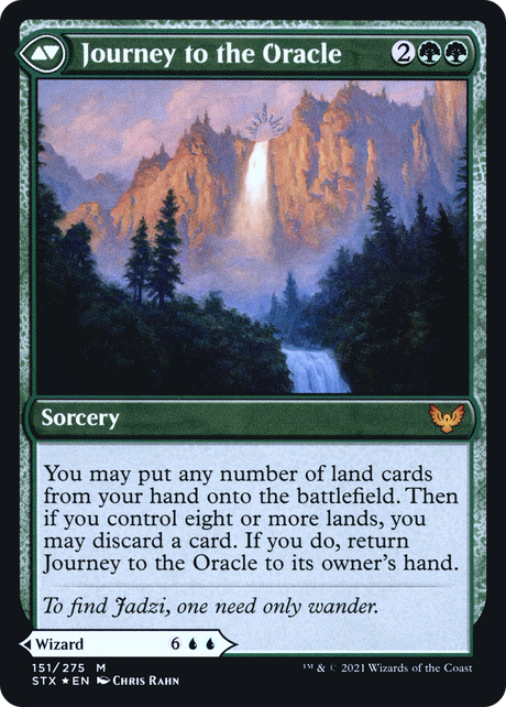Jadzi, Oracle of Arcavios // Journey to the Oracle - Prerelease Promo [PSTX-151s]