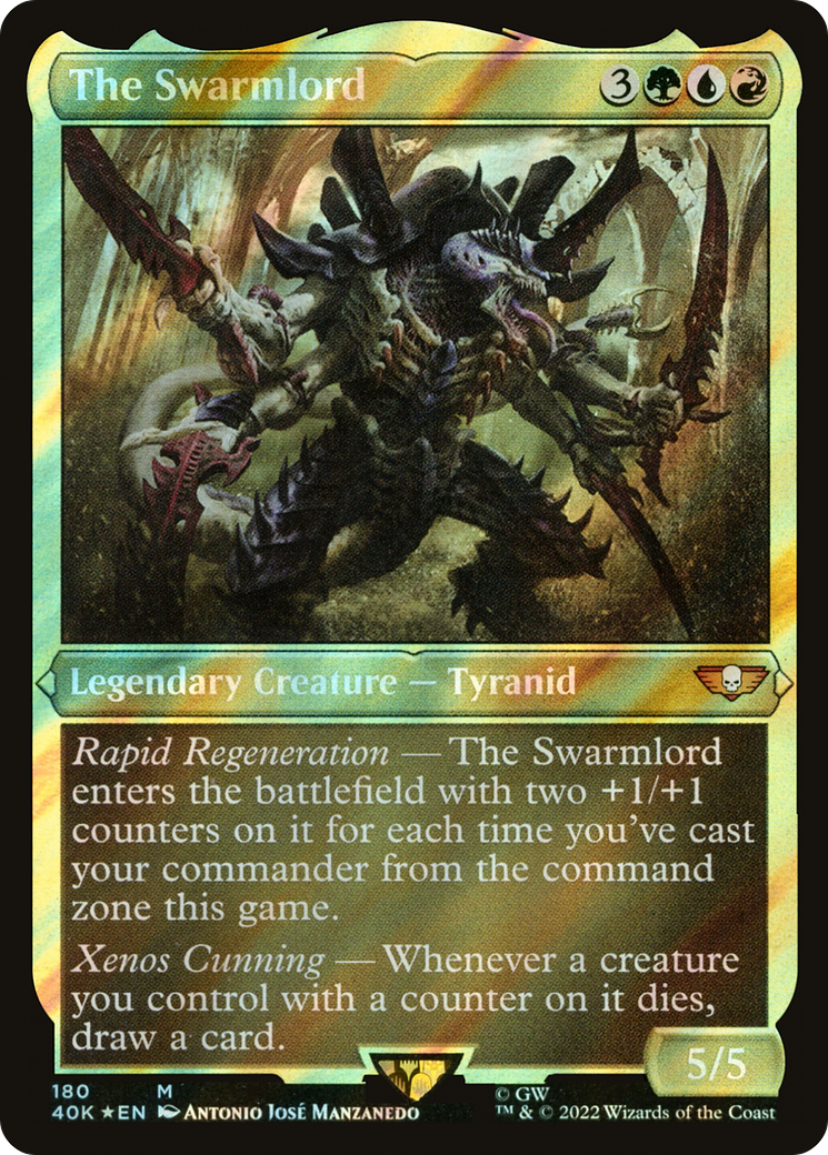 The Swarmlord - Surge Foil [40K-180]