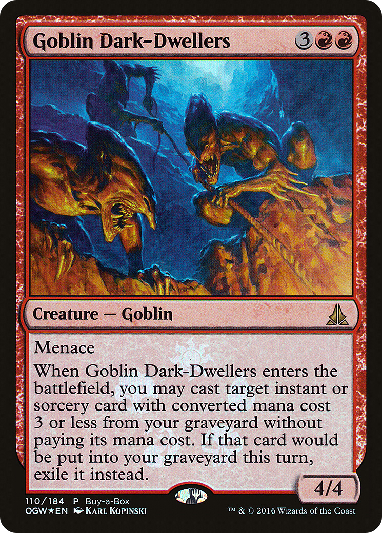 Goblin Dark-Dwellers - Buy-a-Box Promo [POGW-110]