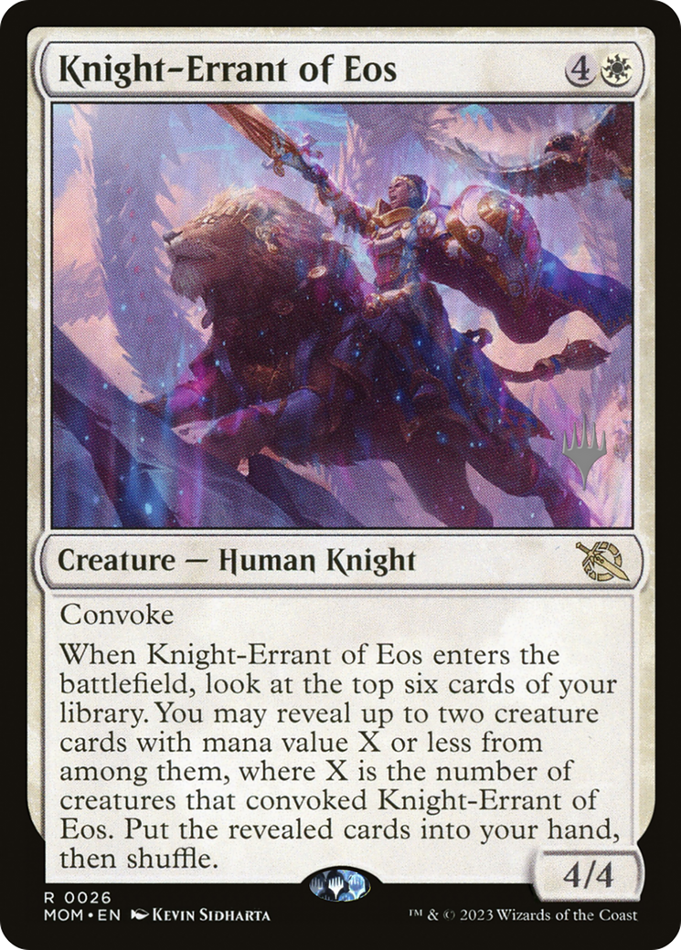 Knight-Errant of Eos - Promo Pack [PMOM-26p]