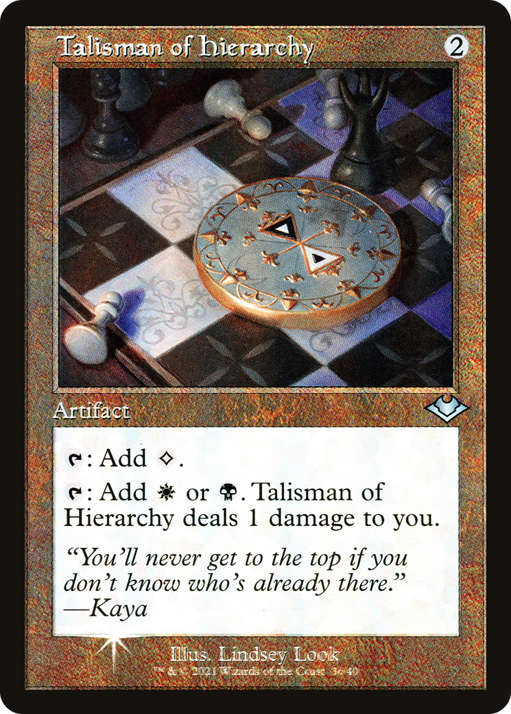 Talisman of Hierarchy [H1R-36]