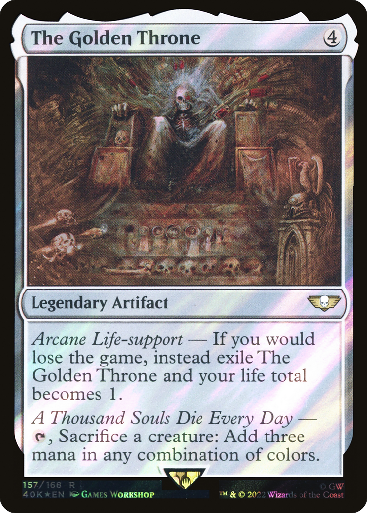 The Golden Throne - Surge Foil [40K-157★]