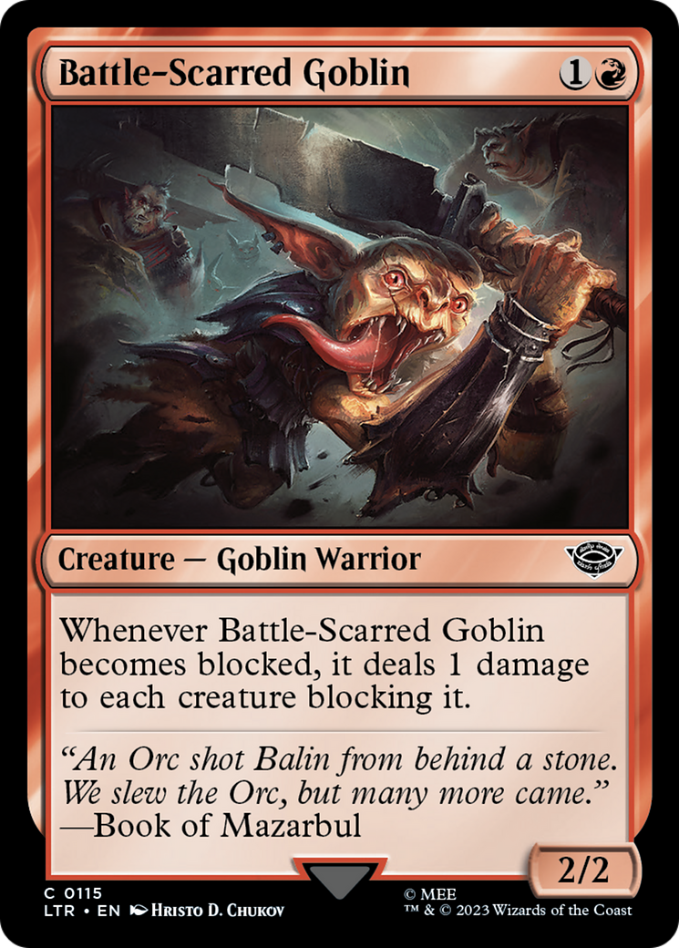 Battle-Scarred Goblin [LTR-115]