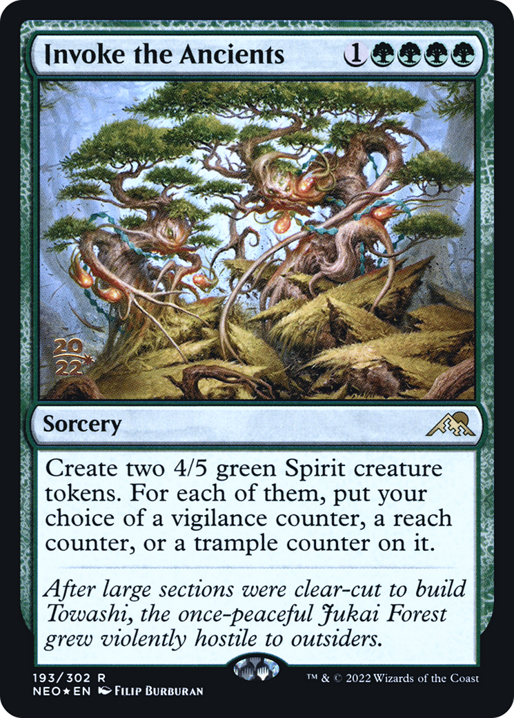 Invoke the Ancients - Prerelease Promo [PNEO-193s]