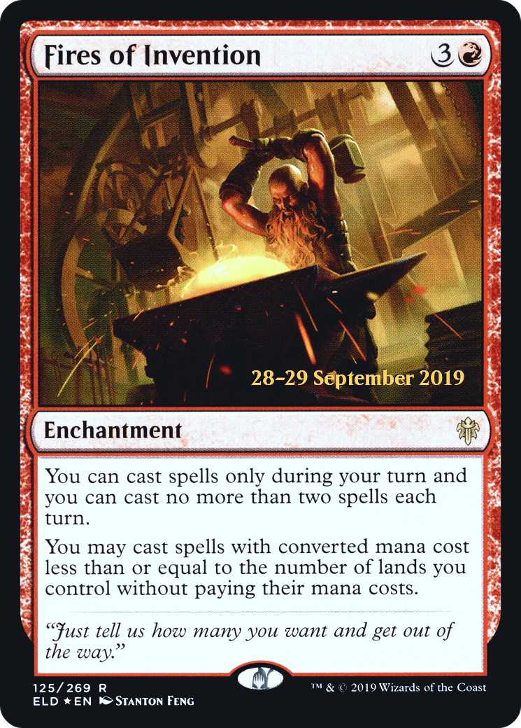 Fires of Invention - Prerelease Promo [PELD-125s]