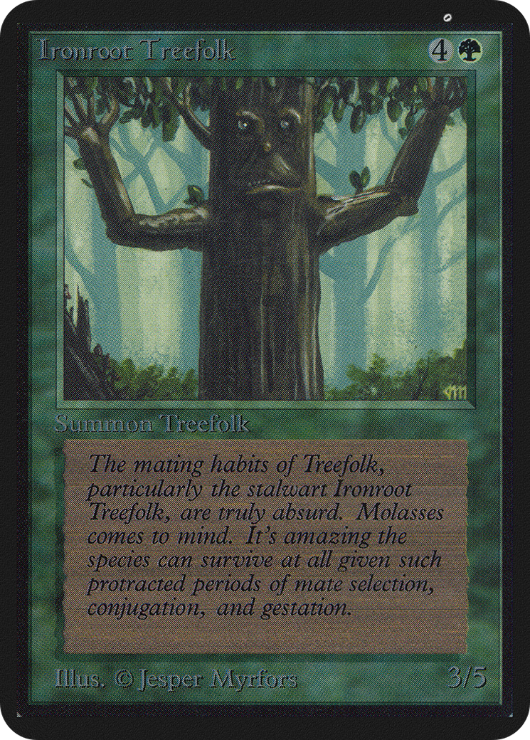 Ironroot Treefolk [LEA-203]