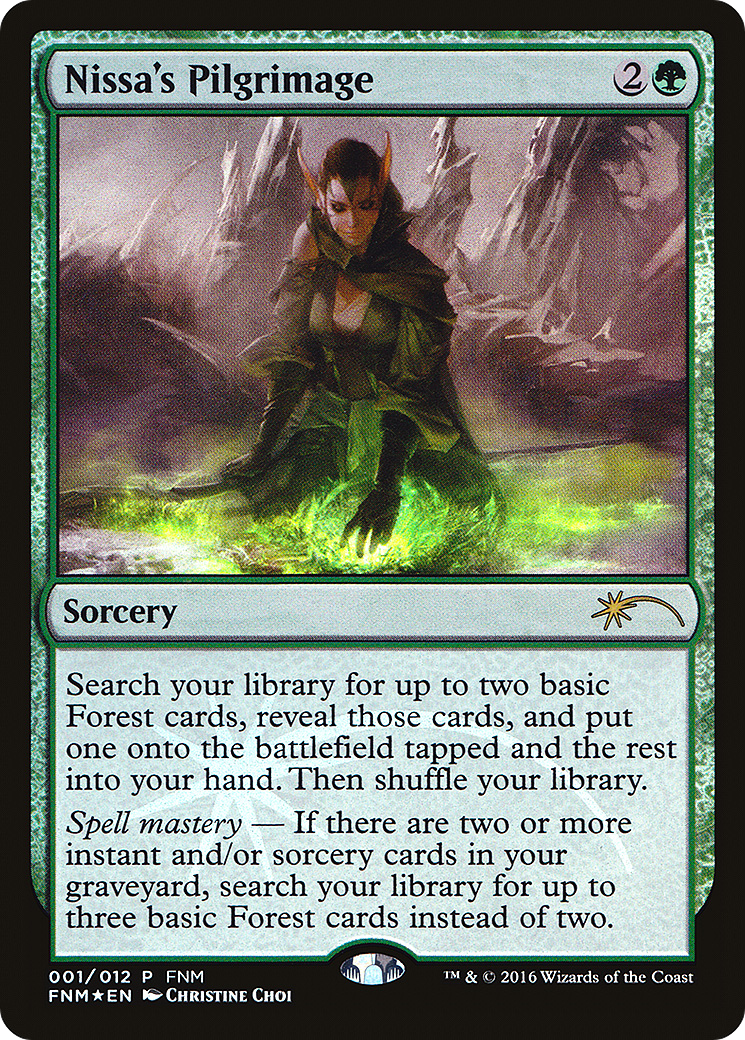 Nissa's Pilgrimage - Promo [F16-1]