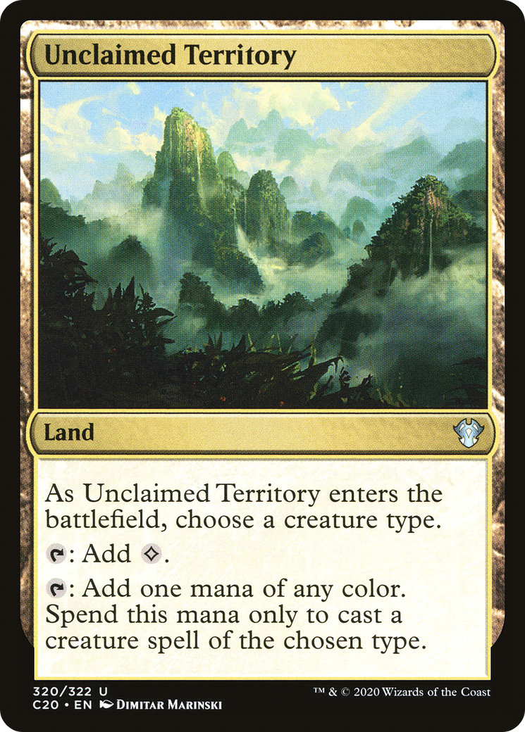 Unclaimed Territory [C20-320]