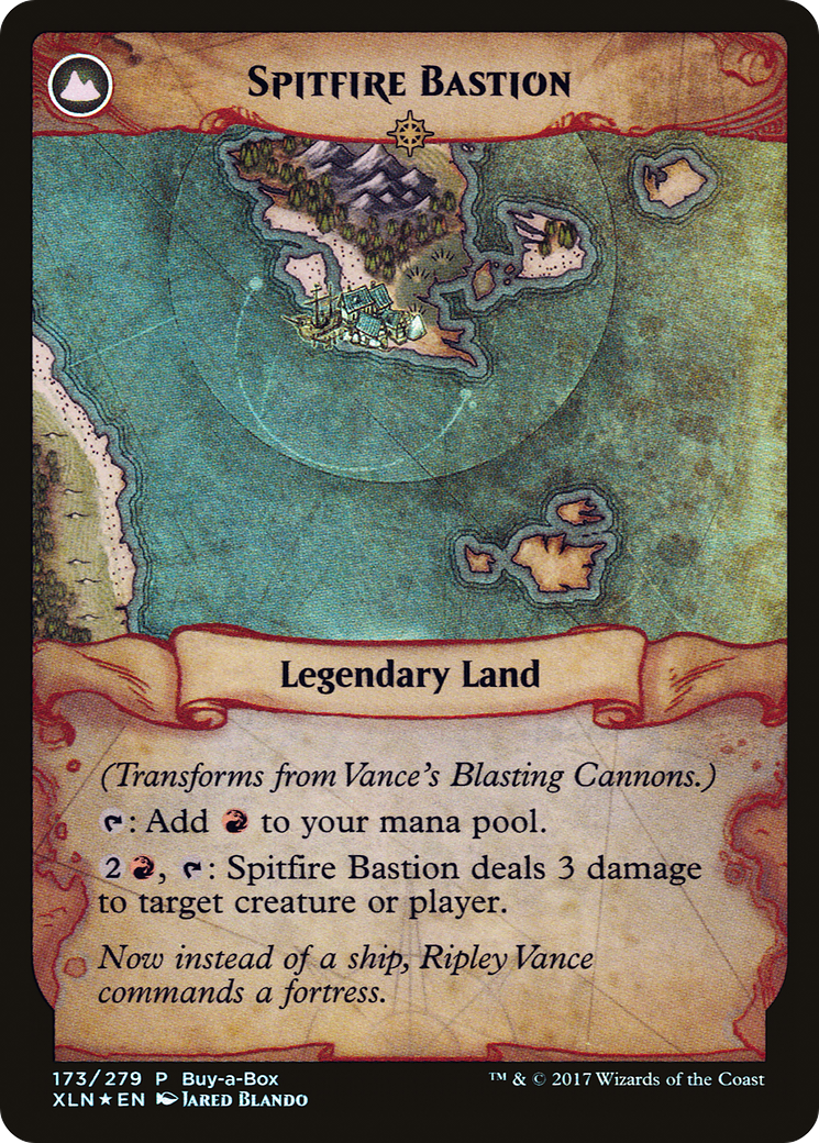 Vance's Blasting Cannons // Spitfire Bastion - Buy-a-Box Promo [PXTC-173]