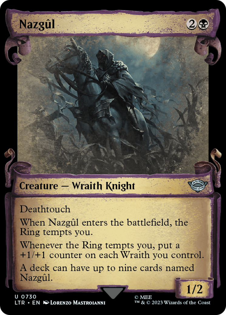 Nazgûl - Scroll Showcase [LTR-730]