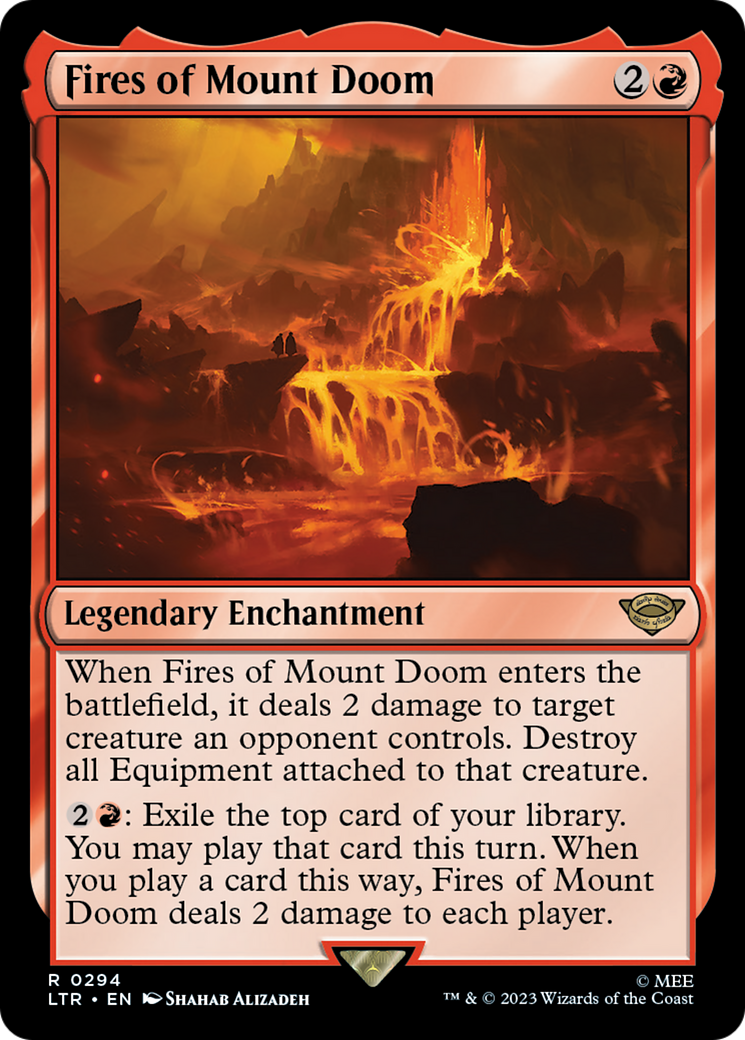 Fires of Mount Doom [LTR-294]