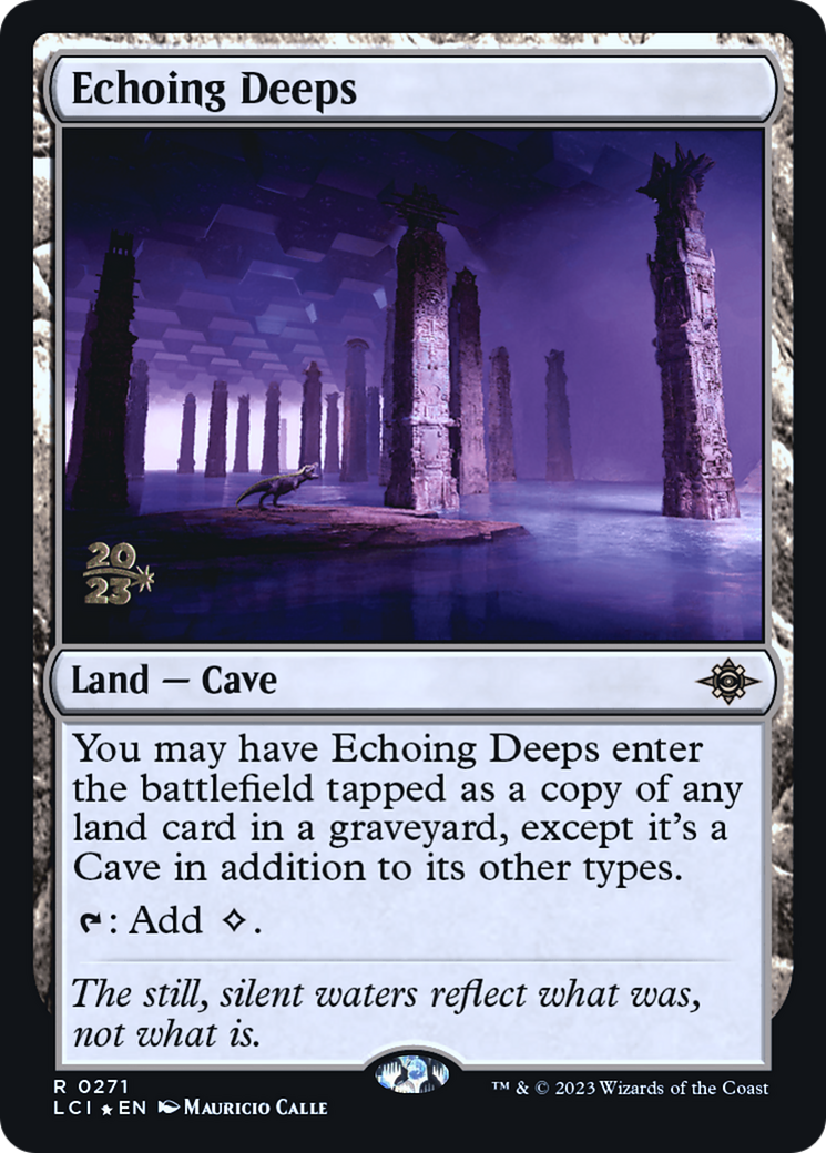 Echoing Deeps - Prerelease Promo [PLCI-271s]