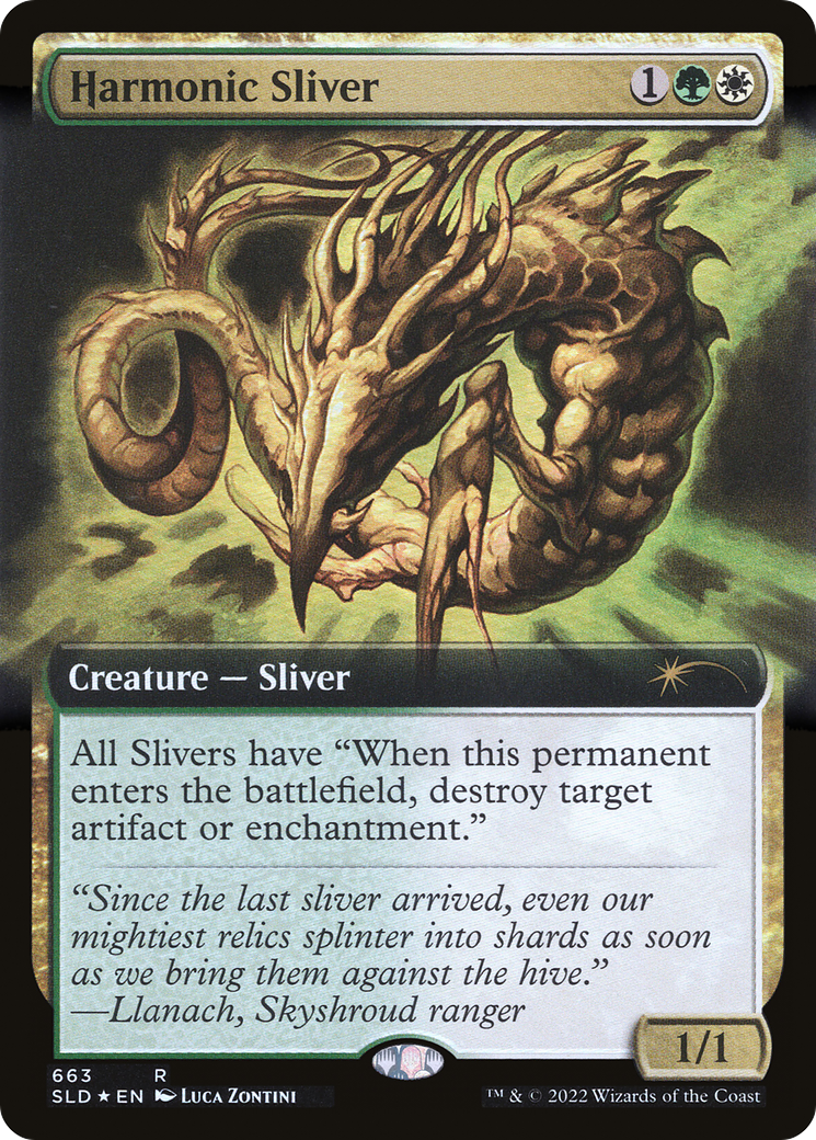 Harmonic Sliver - Extended Art [SLD-663]