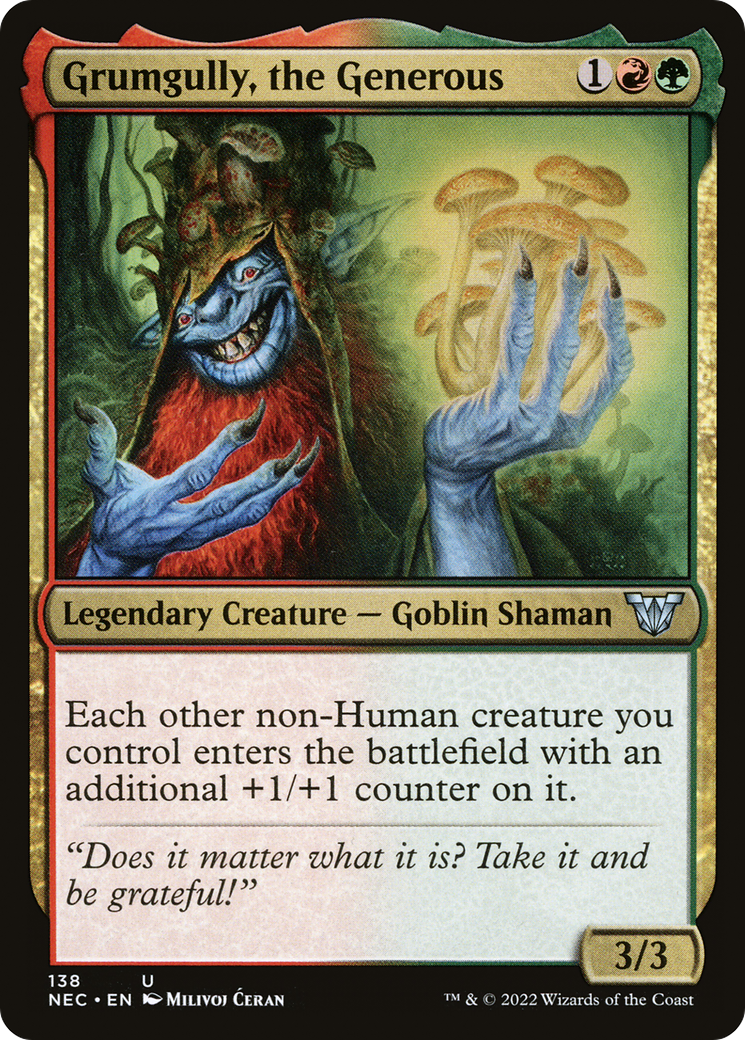 Grumgully, the Generous [NEC-138]