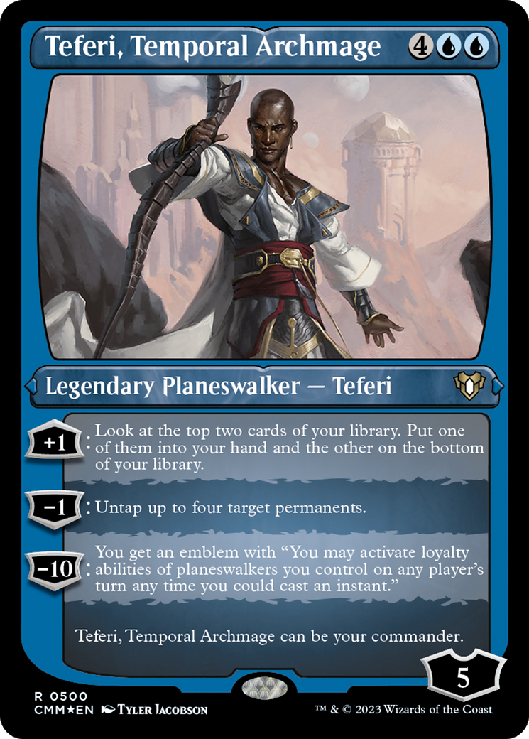 Teferi, Temporal Archmage [CMM-500]