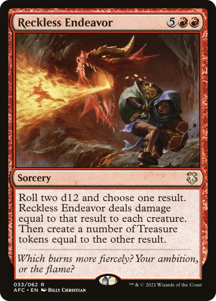 Reckless Endeavor [AFC-33]