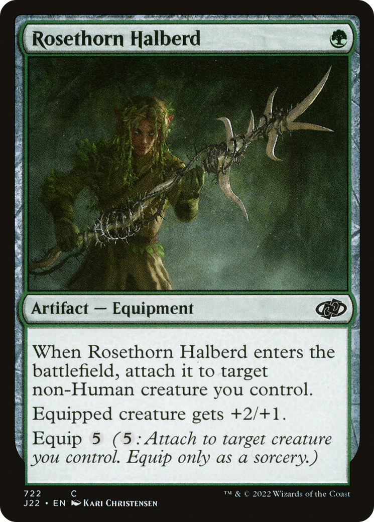 Rosethorn Halberd [J22-722]