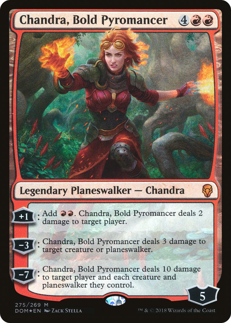 Chandra, Bold Pyromancer [DOM-275]
