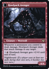 Ill-Tempered Loner // Howlpack Avenger - Prerelease Promo [PVOW-162s]
