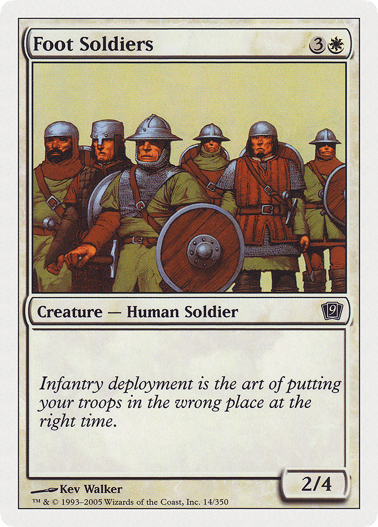 Foot Soldiers [9ED-14]