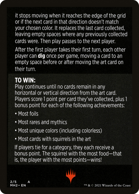 Foraging Squirrels // Foraging Squirrels (cont'd) [MMH2-2]